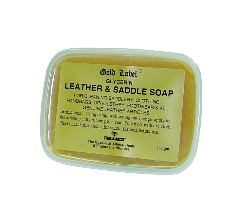 Gold Label Glycerin Leather & Saddle Soap - 4Pony.com