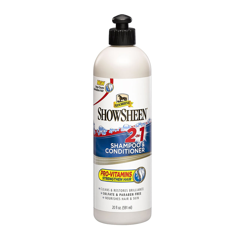 Absorbine Showsheen 2-In-1 Shampoo and Conditioner 591ml
