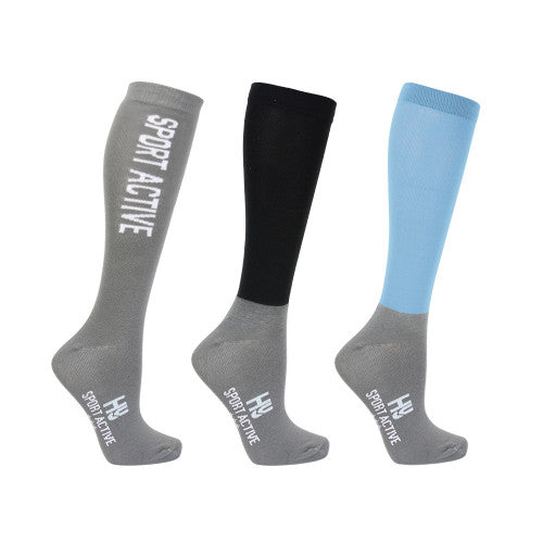 Hy Sport Active Riding Socks (Pack of 3)