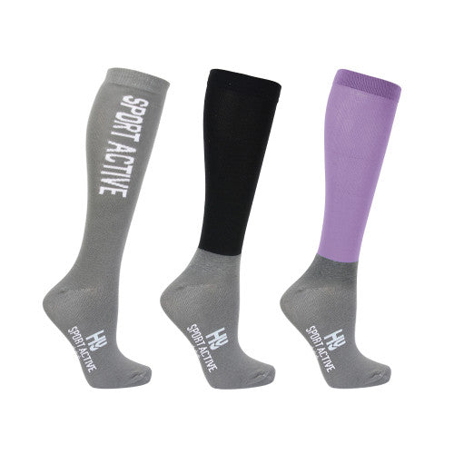 Hy Sport Active Riding Socks (Pack of 3)