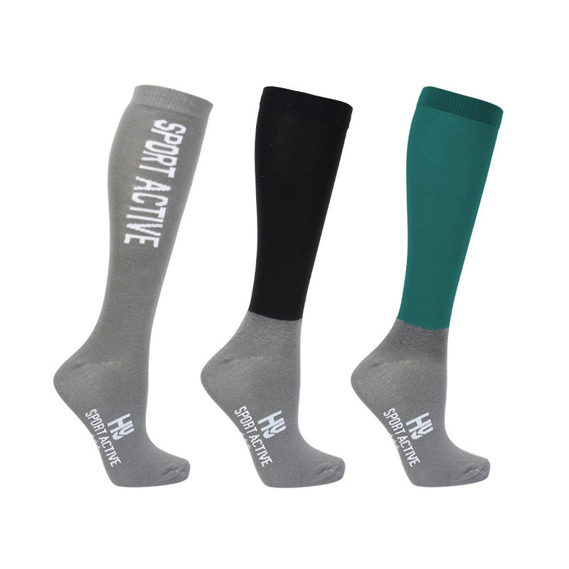 Hy Sport Active Riding Socks (Pack of 3)