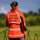 SALE!! Equisafety Inverno red/orange jacket small