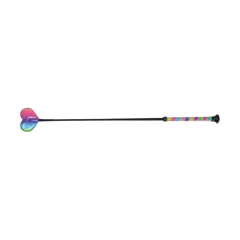 Hy Equestrian Magical Skittle Whip - Rainbow Colours - 65cm