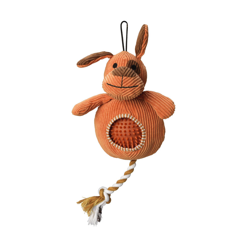 House of Paws Cord Toy with Spiky Ball