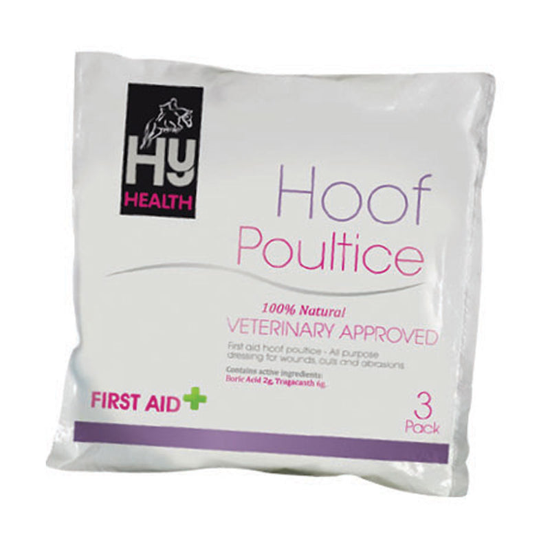 HyHEALTH Hoof Poultice - Hoof Shaped - Pack of 3