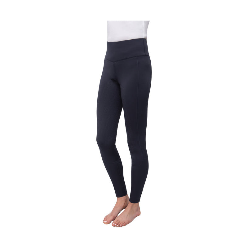 Hy Equestrian Soft Shimmer Brushed Riding Tights