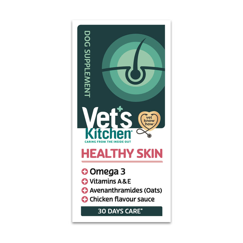 Vet's Kitchen Healthy Skin Omega 3 & Oats