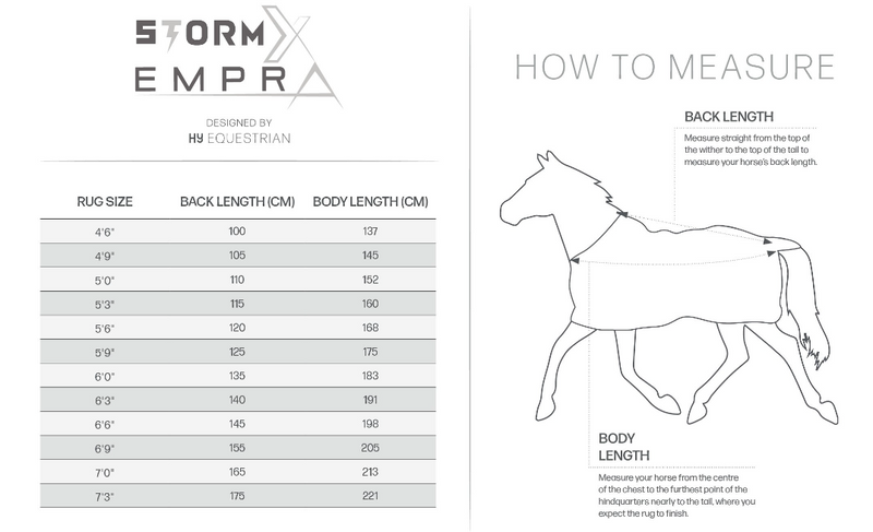 StormX Empra 200 Combi Turnout Rug