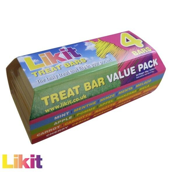 Likit Treat Bar Value Pack of 4 Bars