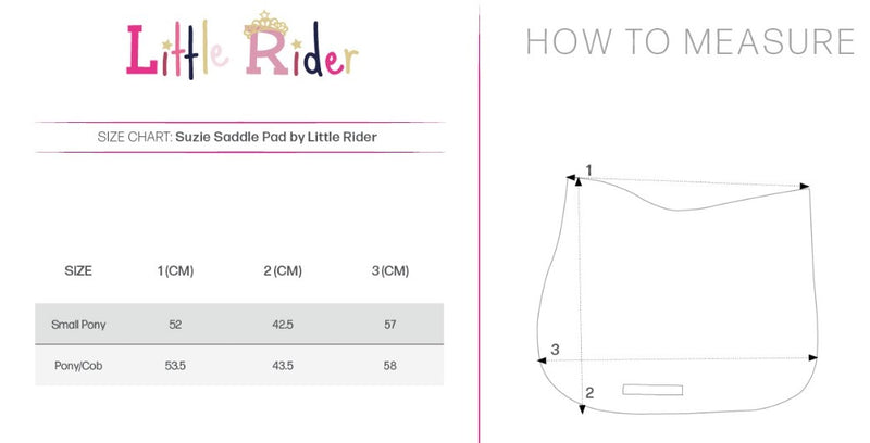 Suzie Saddle Pad by Little Rider