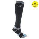 SALE!! Woof Wear Long Bamboo Waffle Riding Socks (only lilac S left)