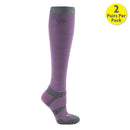 SALE!! Woof Wear Long Bamboo Waffle Riding Socks (only lilac S left)
