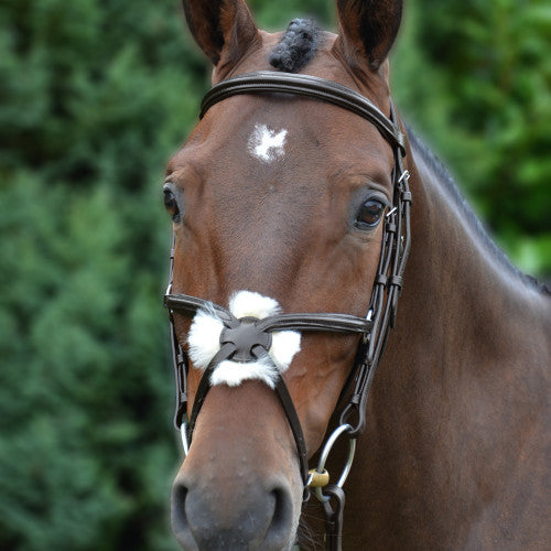 Hy Equestrian Mexican Bridle with Rubber Grip Reins