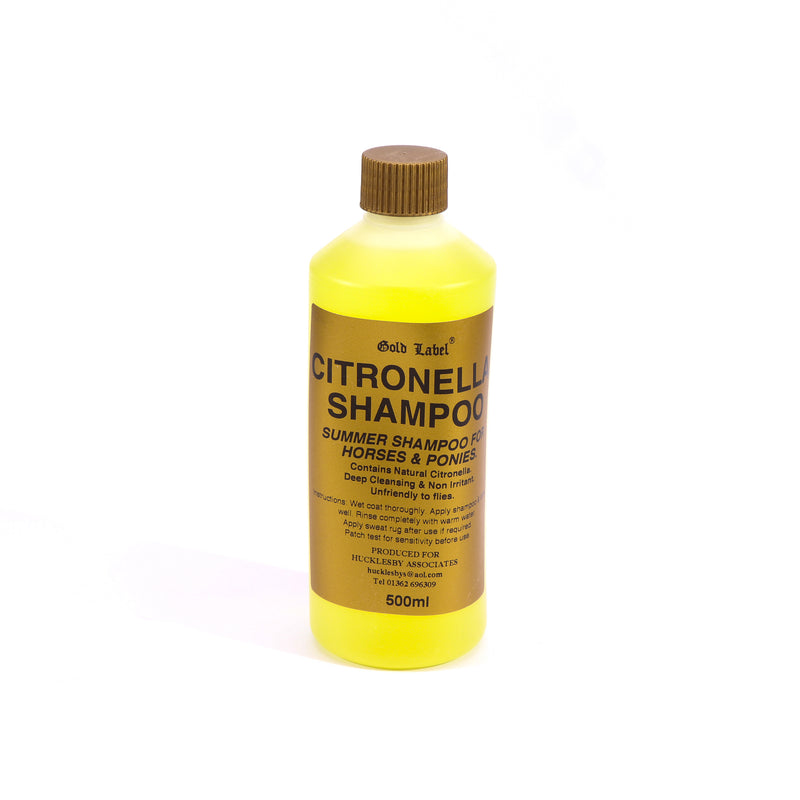 Gold Label Shampoo Citronella 500ml - 4Pony.com
