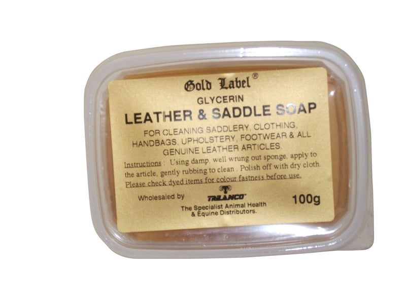 Gold Label Glycerin Leather & Saddle Soap - 4Pony.com