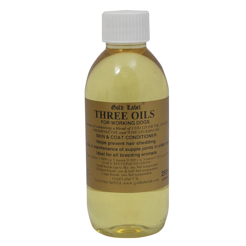 Gold label Canine Three Oils