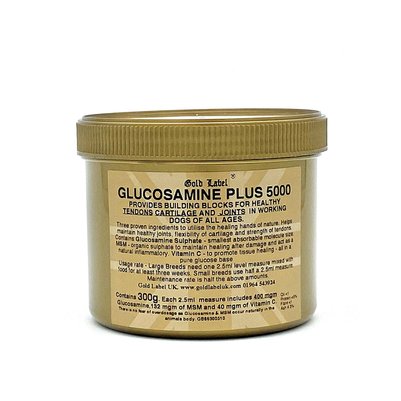 Gold Label Canine Glucosamine Plus 5000