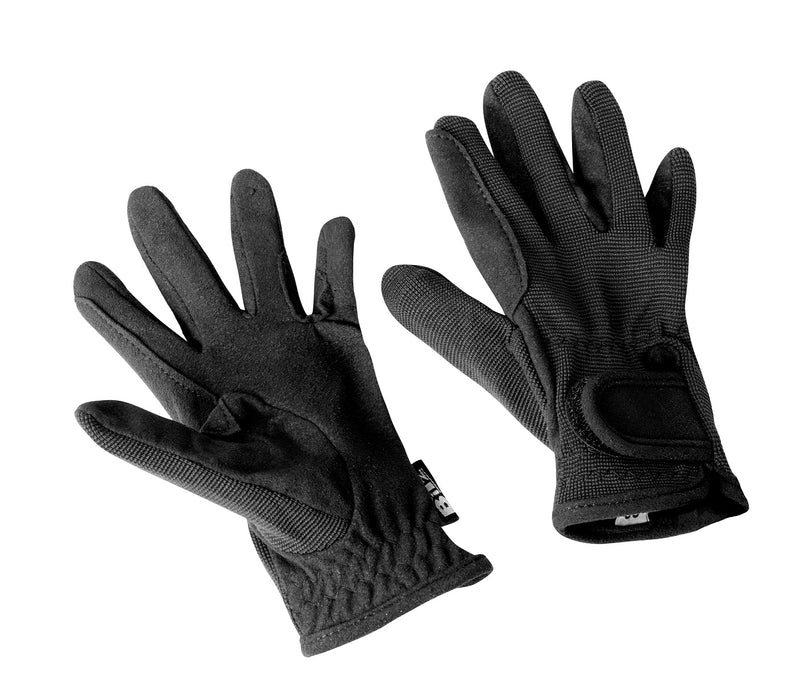 Bitz Riding Gloves Child Black - 4Pony.com