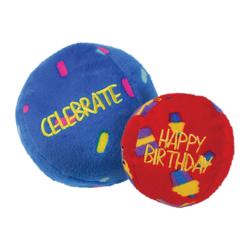 KONG Occasions Birthday Balls - 2 Pack