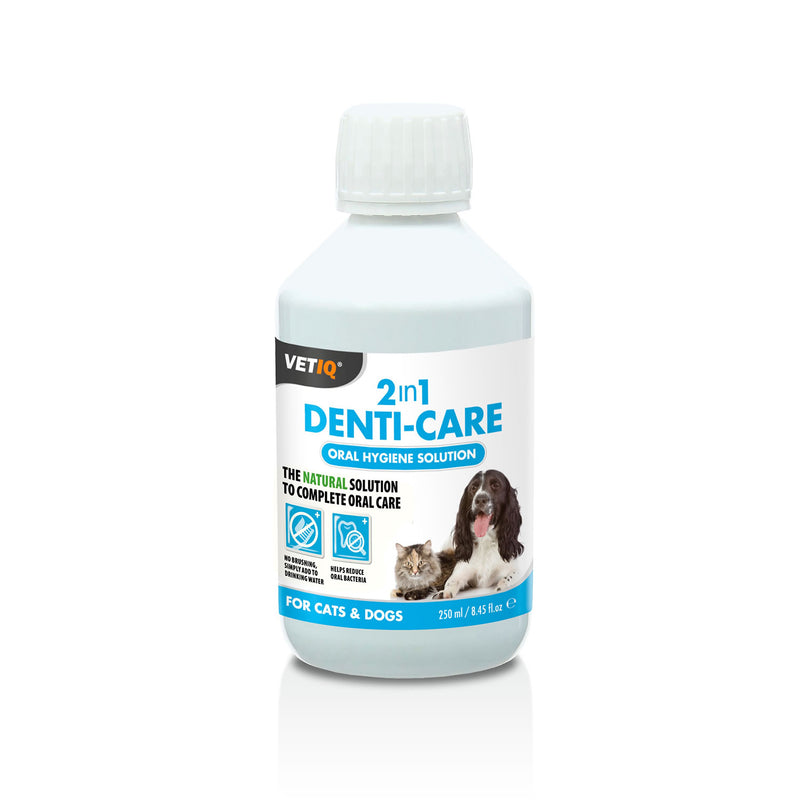 VetIQ 2IN1 Denti-Care Oral Hygiene Solution For Cats & Dogs