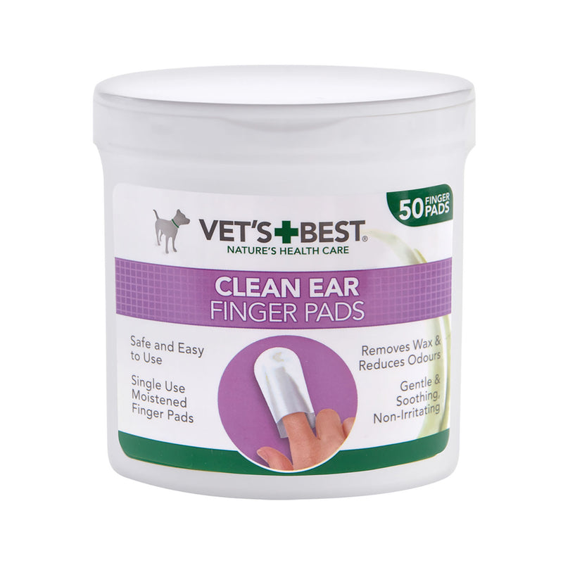 Vets Best Clean Ear Finger Pads