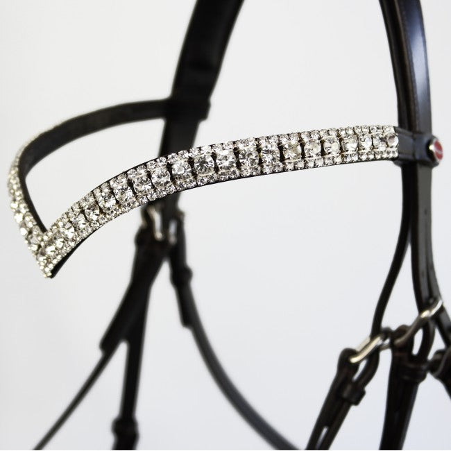 Whitaker Lynton Snaffle Bridle with Spare Browband - 4Pony.com