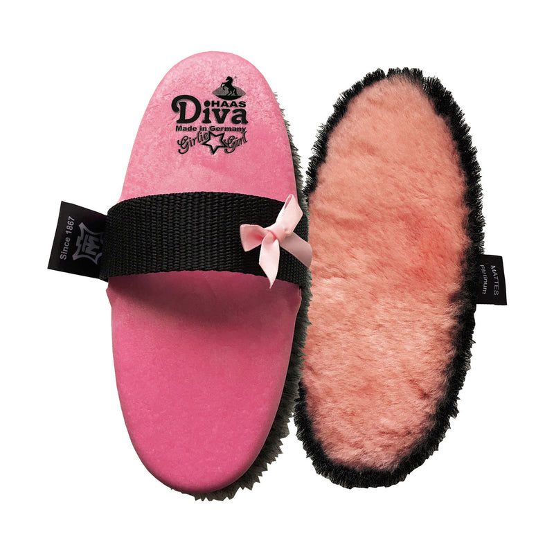 Haas Diva Girlie Girl Brush - Pink