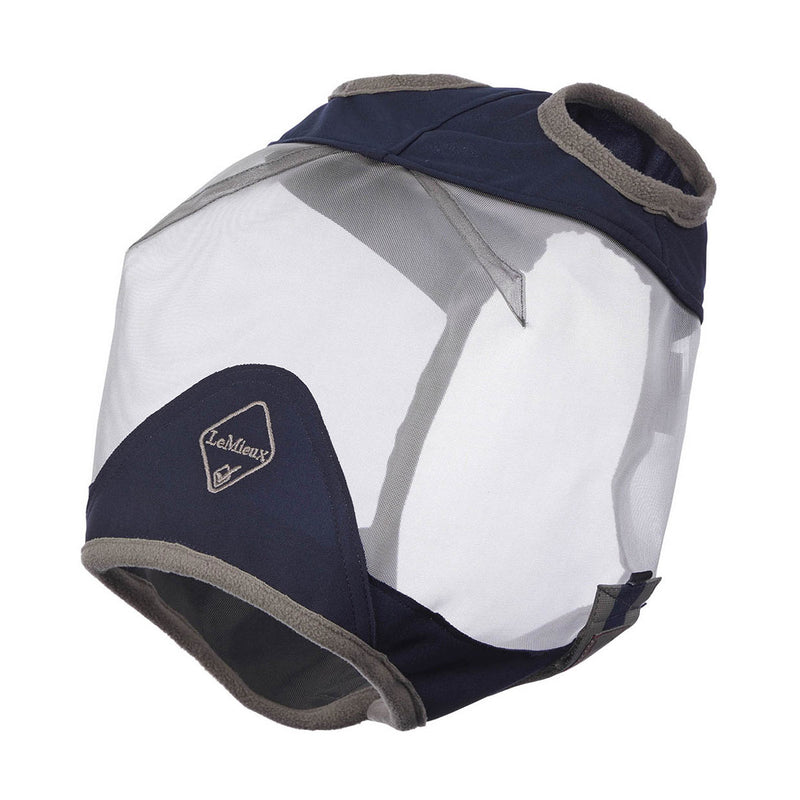 LeMieux Armour Shield Fly Protector Standard Mask - Navy/Grey
