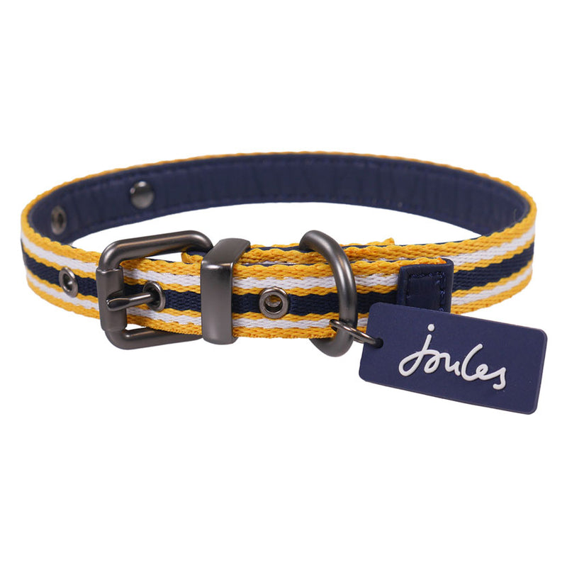 Joules Coastal Dog Collar - Navy