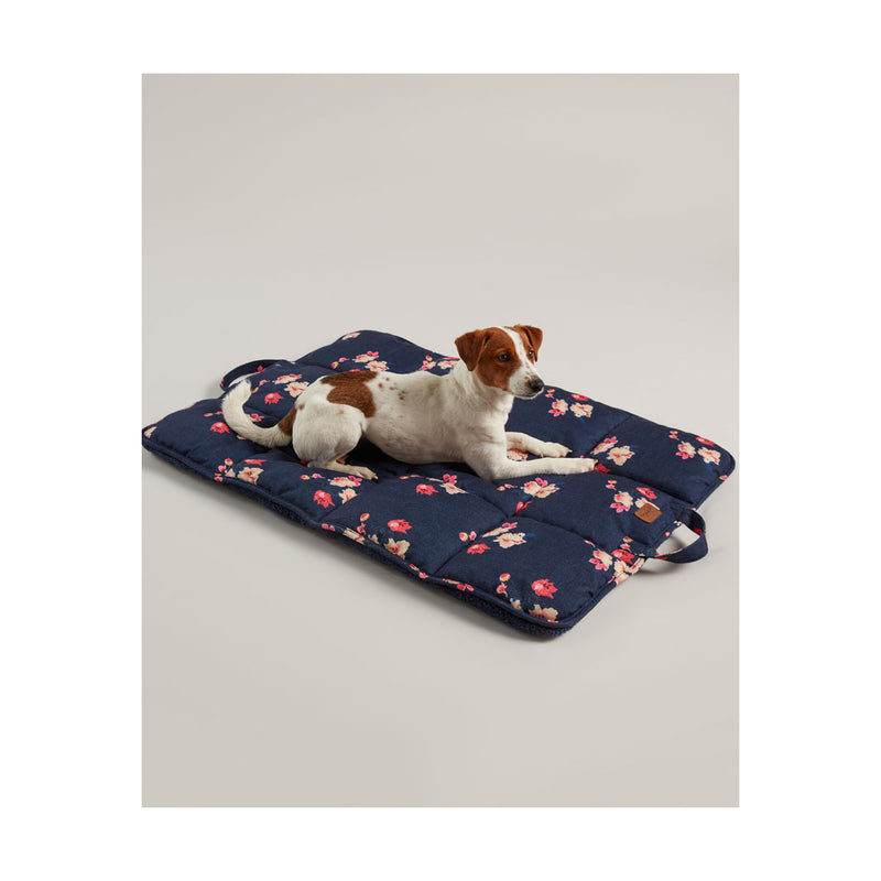 Joules Floral Travel Mat - Navy - One Size
