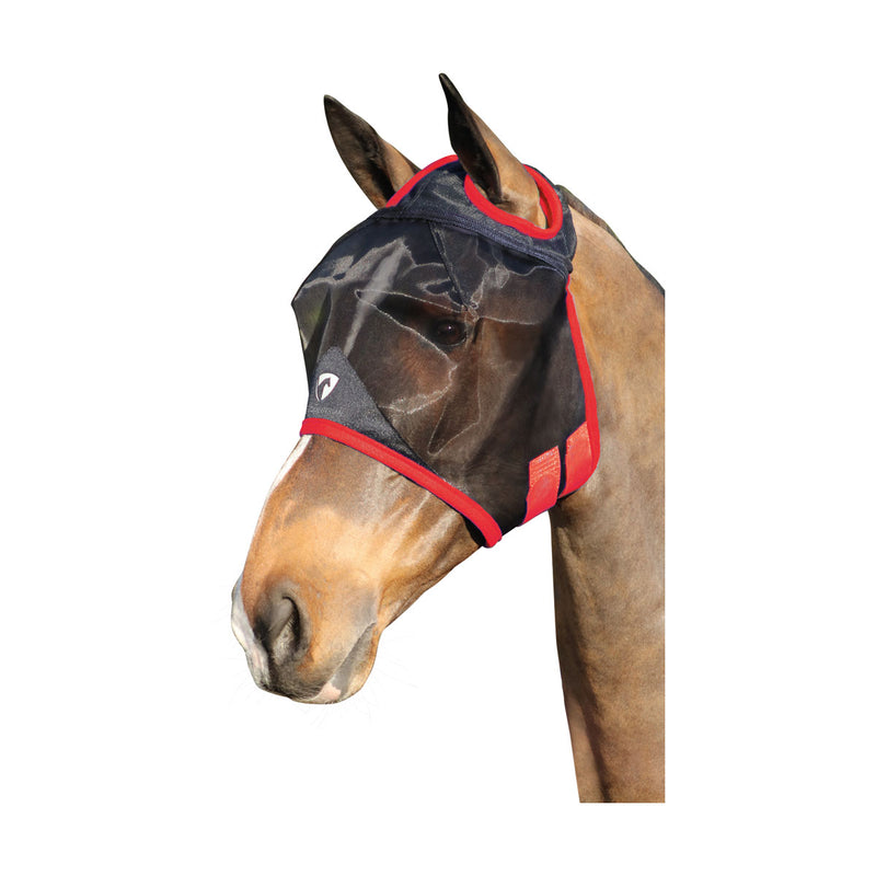 Hy Equestrian Mesh Half Mask without Ears