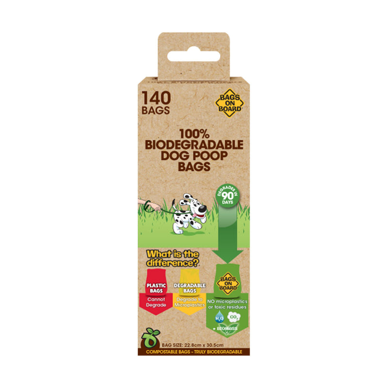 Manna Pro Bags On Board 100% Biodegradable Poop Rolls