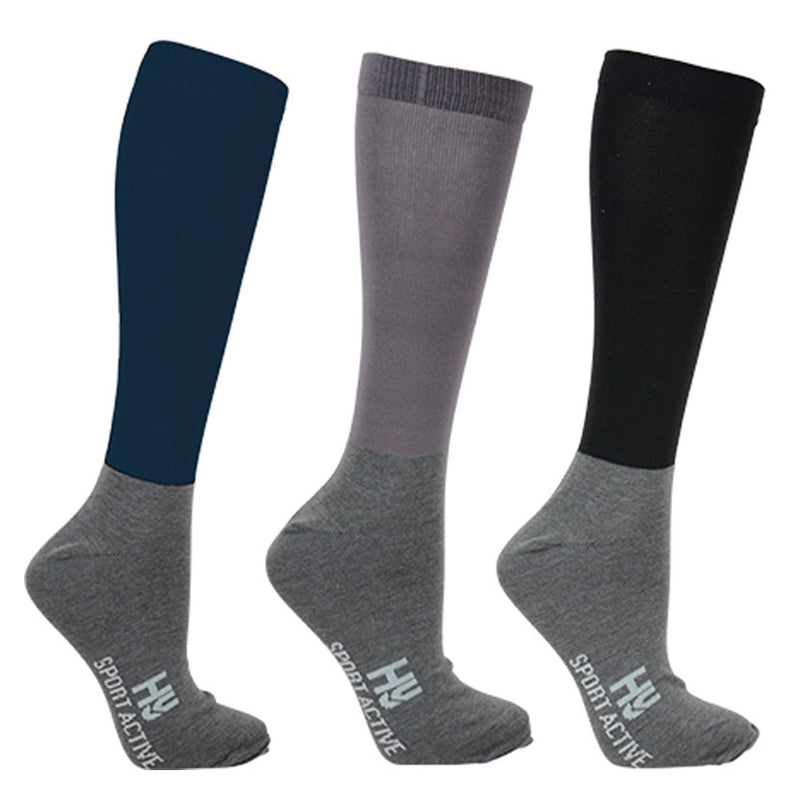 Hy Sport Active Riding Socks (Pack of 3)