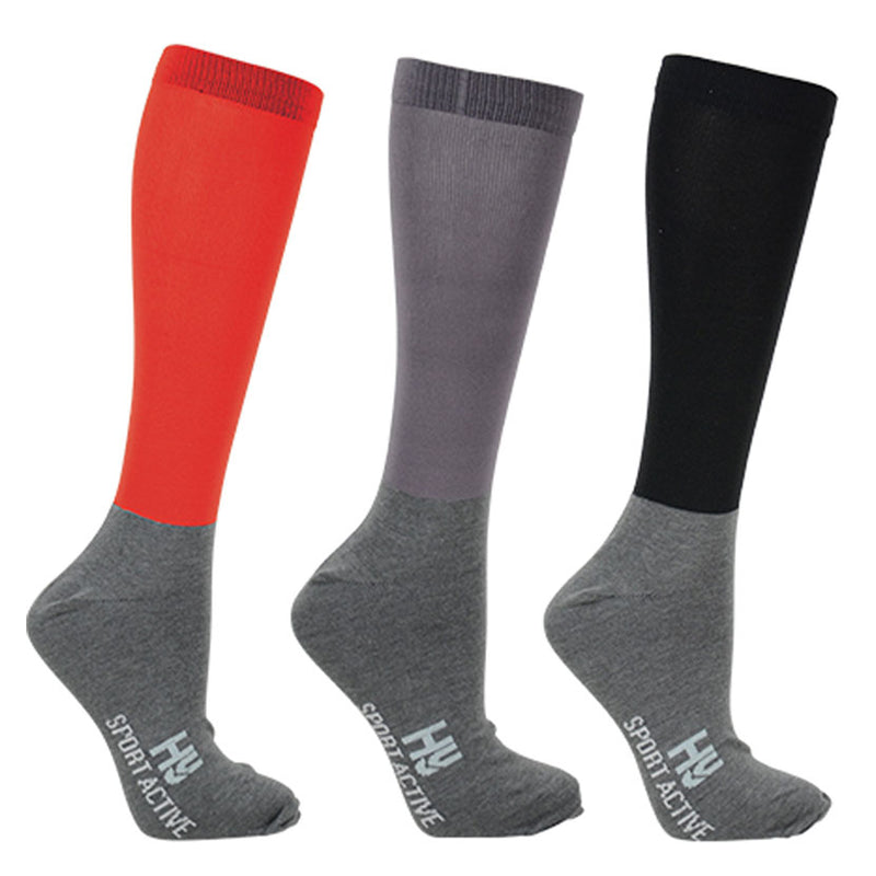 Hy Sport Active Riding Socks (Pack of 3)