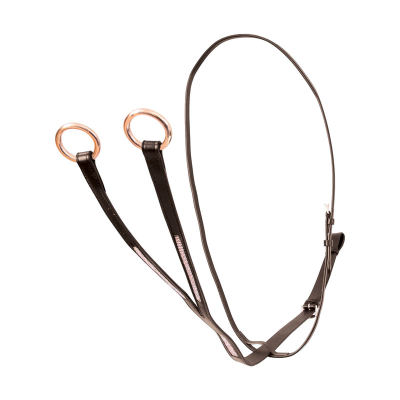 Hy Equestrian Rosciano Rose Gold Martingale