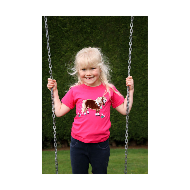 British Country Collection Flora Pony Childrens' T-Shirt