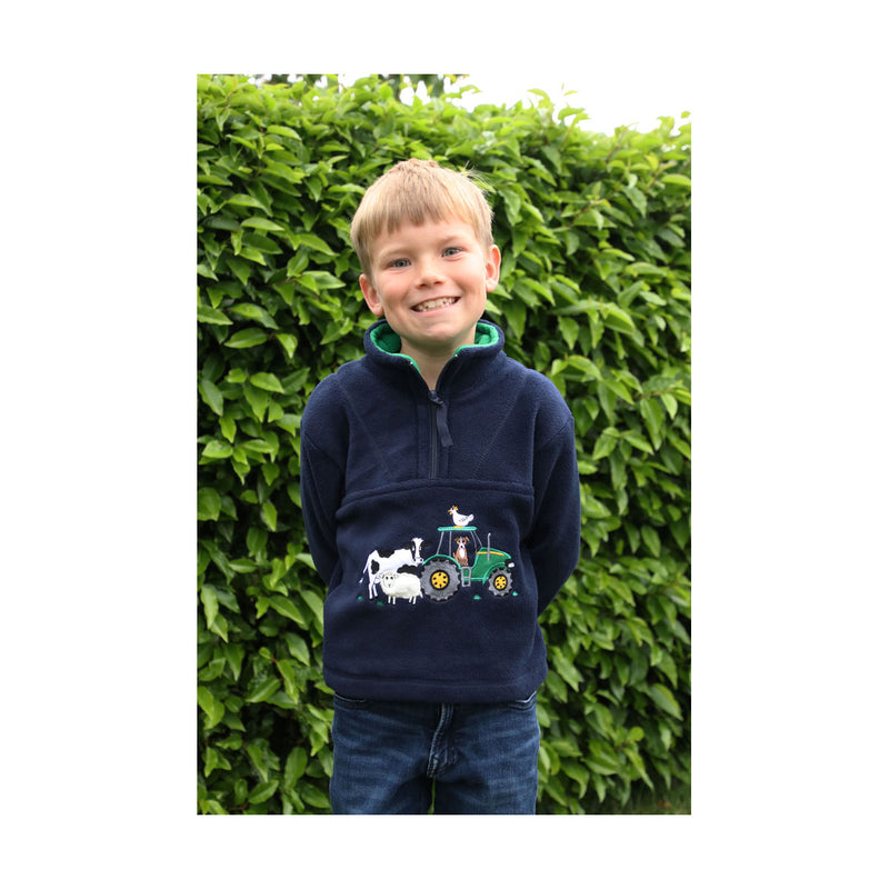 British Country Collection Farmyard Childrens' Fleece Jacket