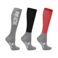 Hy Sport Active Riding Socks (Pack of 3) - Young Rider 12-4