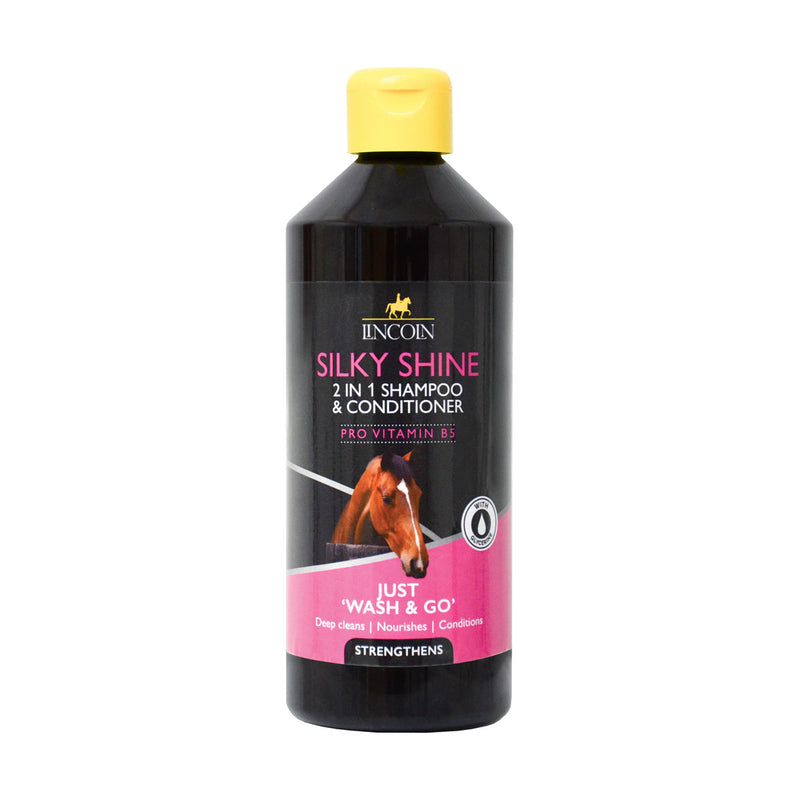 Lincoln Silky Shine 2 in 1 Shampoo and Conditioner - 500ml