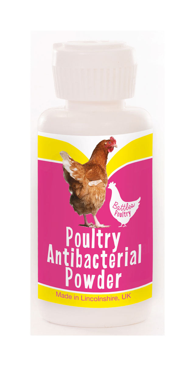 Battles Poultry Antibacterial Powder - 20g