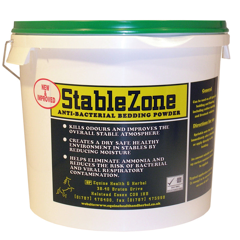 Animal Health Company Stablezone Anti-Bacterial Bedding Powder