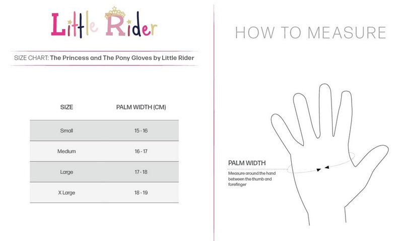 The Princess and the Pony Gloves by Little Rider