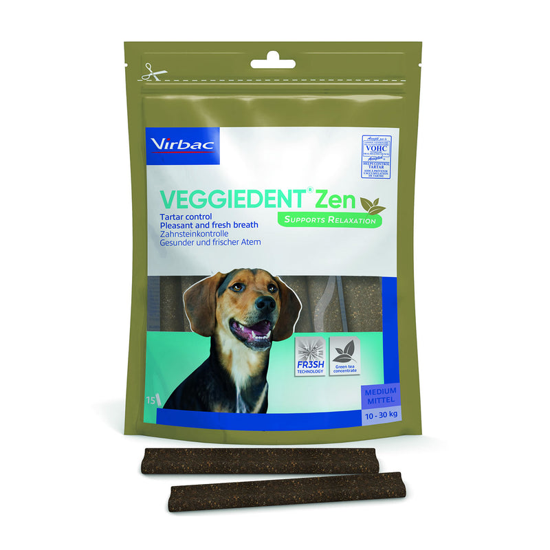 Virbac Veggiedent Zen Chews For Dogs