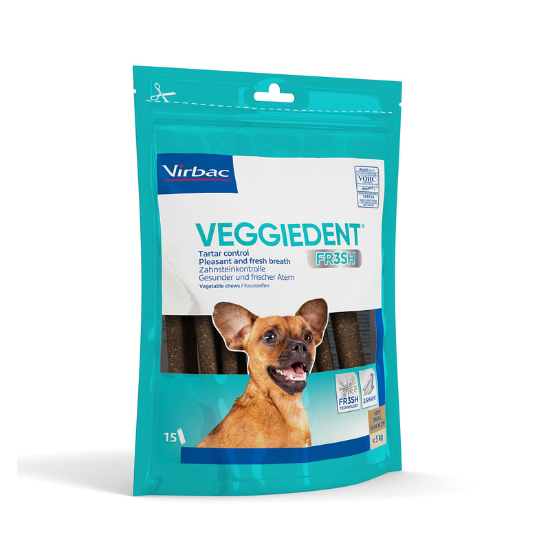 Virbac Veggiedent Fr3sh Chews For Dogs 15 Pack