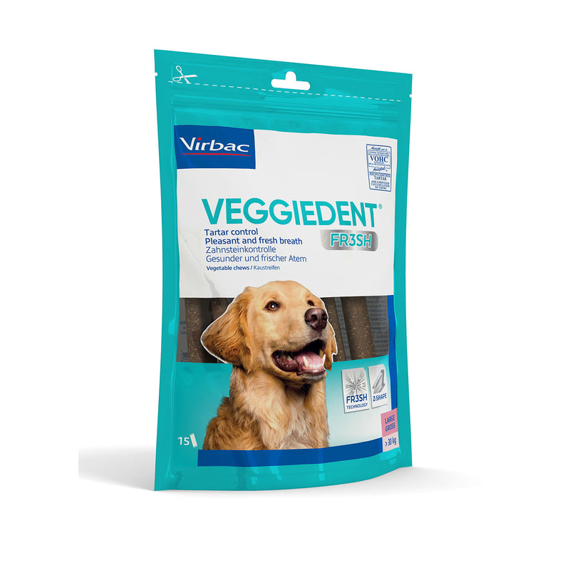 Virbac Veggiedent Fr3sh Chews For Dogs 15 Pack