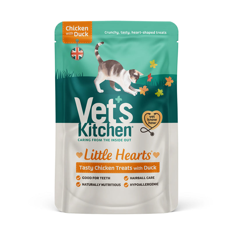 Vet's Kitchen Little Hearts Cat Treats Chicken