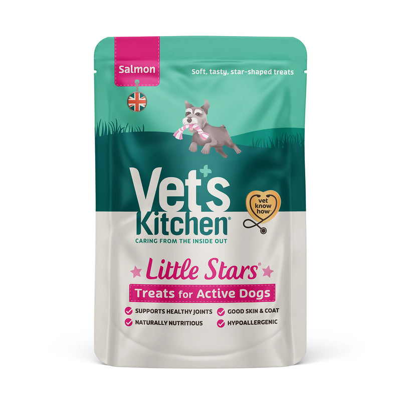 Vet's Kitchen Little Stars Dog Treats Salmon Active+