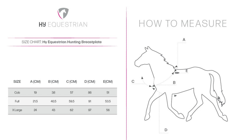 Hy Equestrian Hunting Breastplate