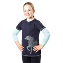 Harry Hall T-Shirt Junior Navy - 4Pony.com